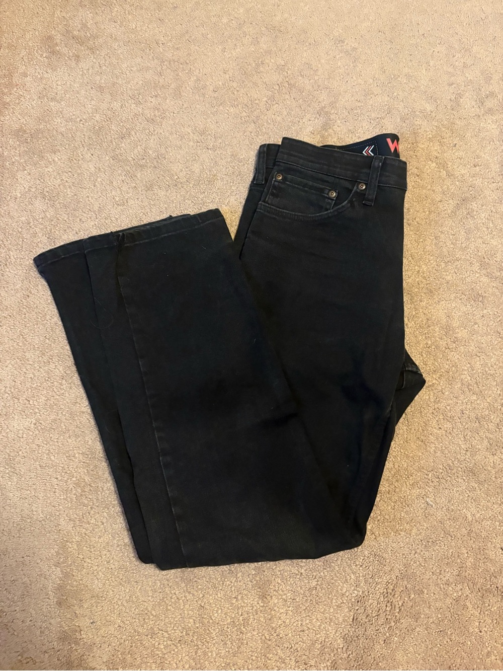 Wrangler Black Performance Series Waistband Jeans